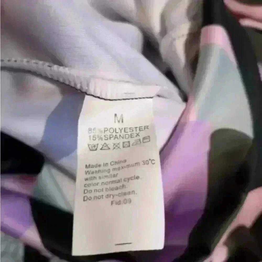 PRINTED CAMOUFLAGE LEGGINGS - Picture 5 of 7
